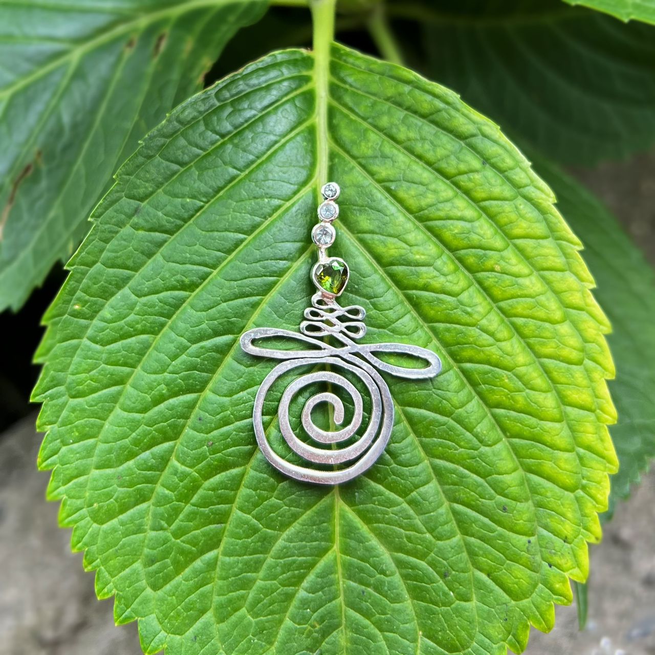 soul ascension pendant - green
