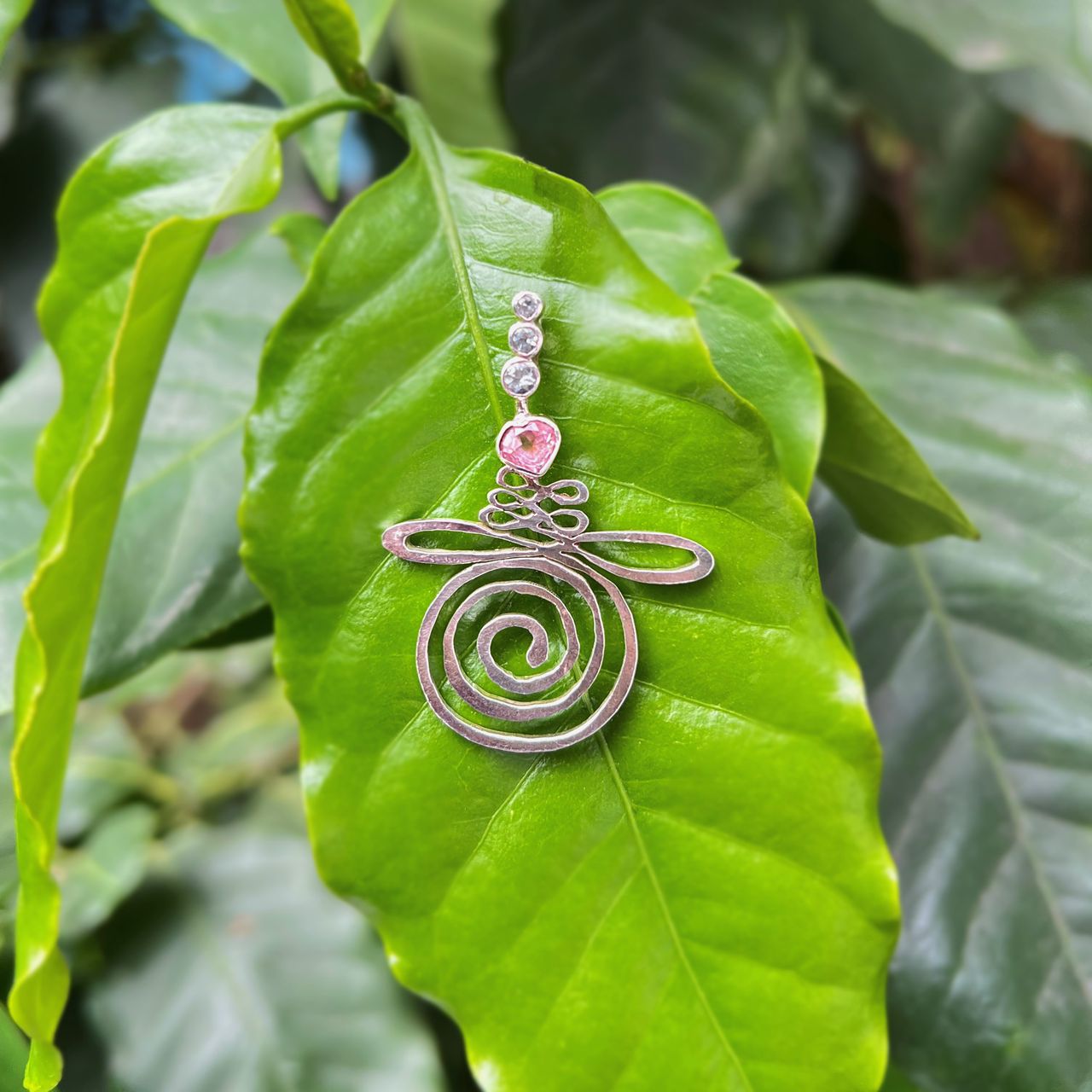 soul ascension pendant - pink